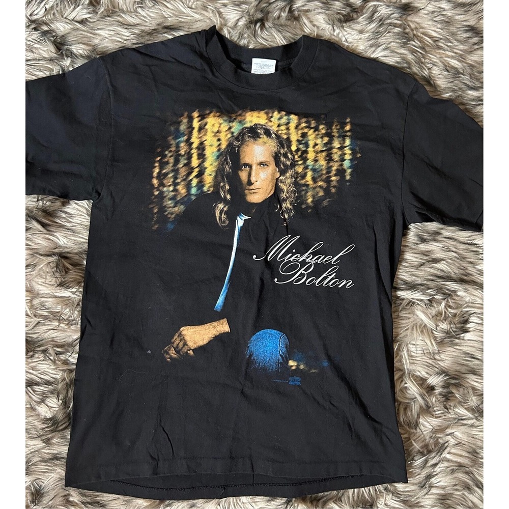Vintage 1994 Michael Bolton World Tour Concert Tee Tshirt‎ top Size Large